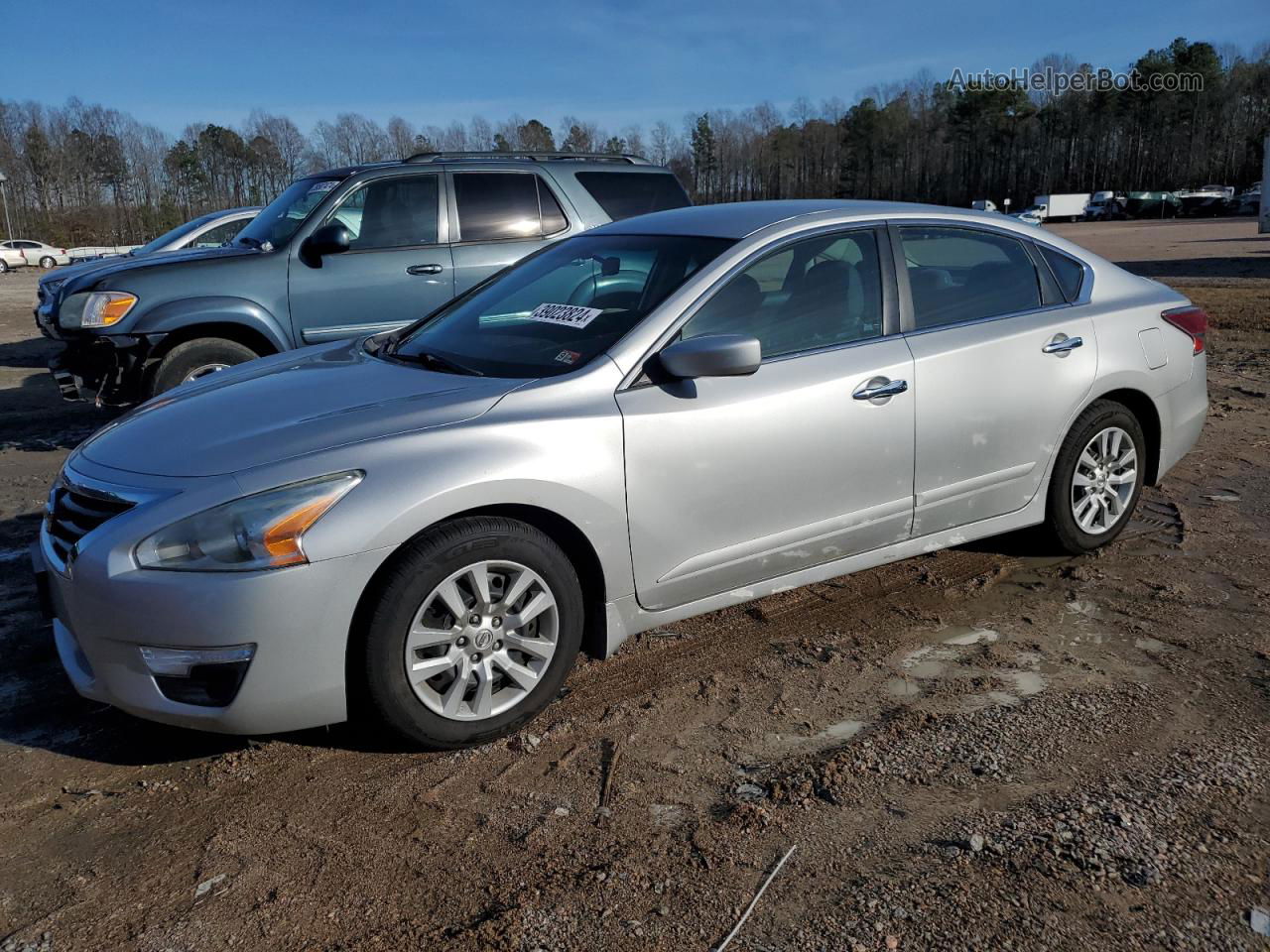 2015 Nissan Altima 2.5 Silver vin: 1N4AL3AP0FC210782