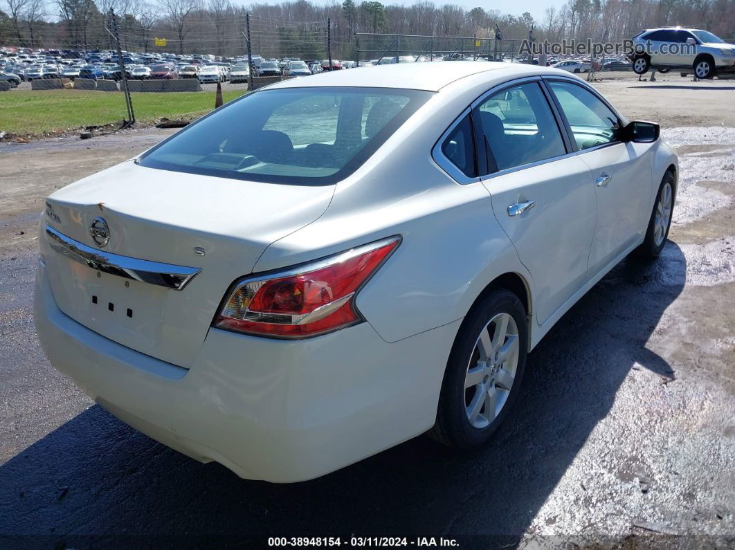 2015 Nissan Altima 2.5/2.5 S/2.5 Sl/2.5 Sv White vin: 1N4AL3AP0FC243880