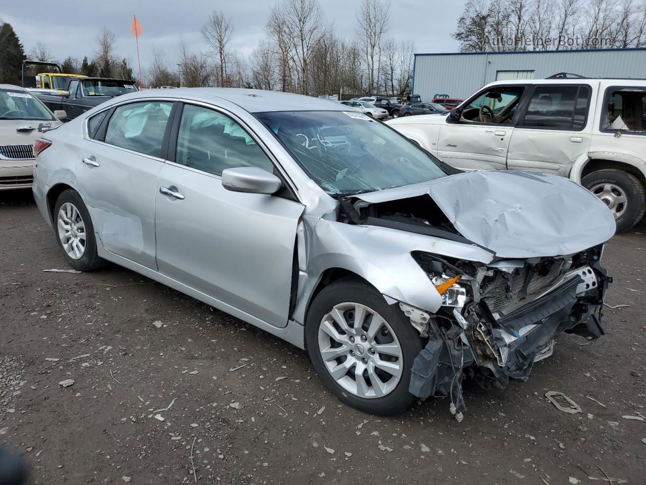 2015 Nissan Altima 2.5 Серый vin: 1N4AL3AP0FC286261