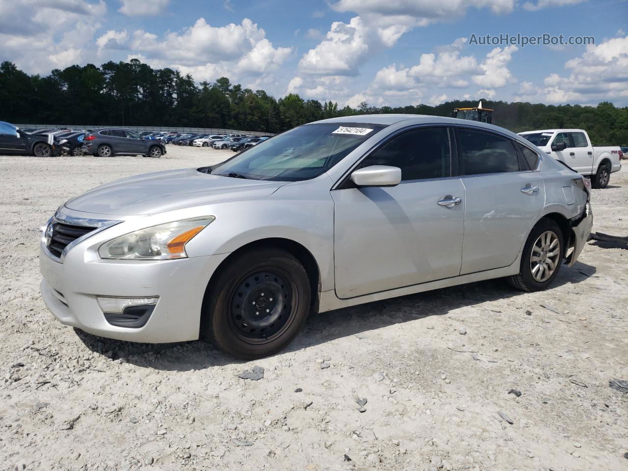 2015 Nissan Altima 2.5 Silver vin: 1N4AL3AP0FC419813