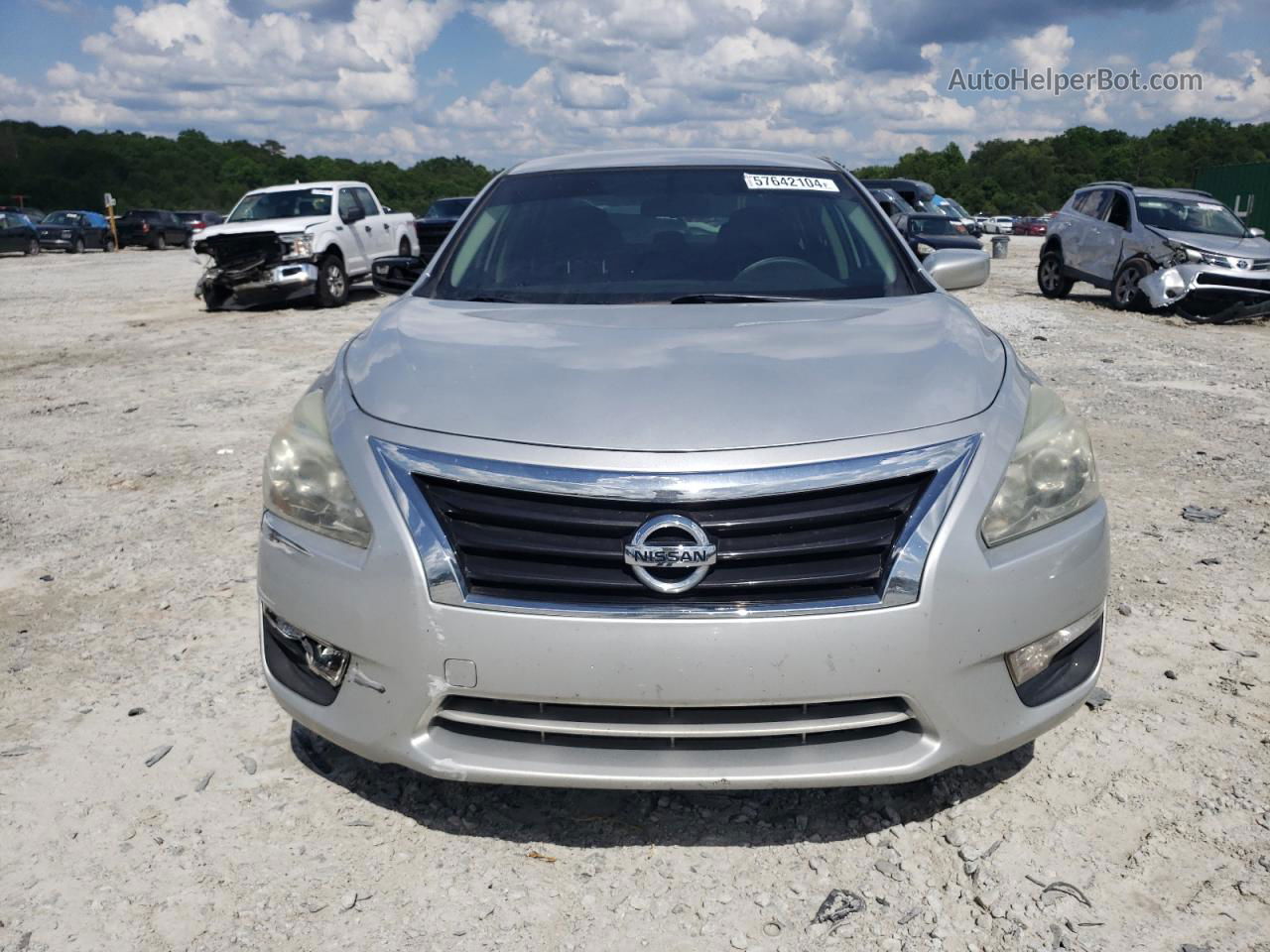 2015 Nissan Altima 2.5 Серебряный vin: 1N4AL3AP0FC419813