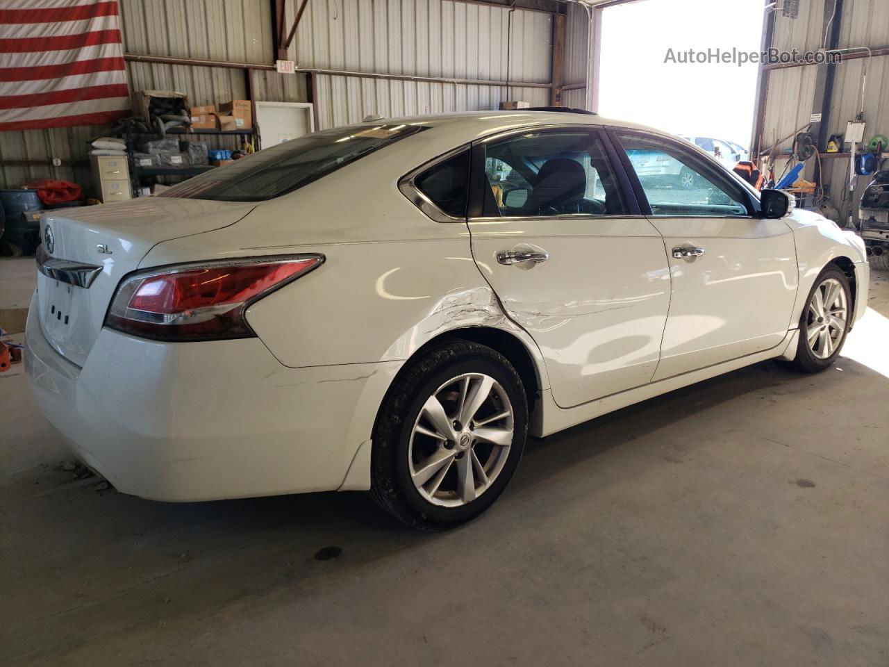 2015 Nissan Altima 2.5 White vin: 1N4AL3AP0FC436224