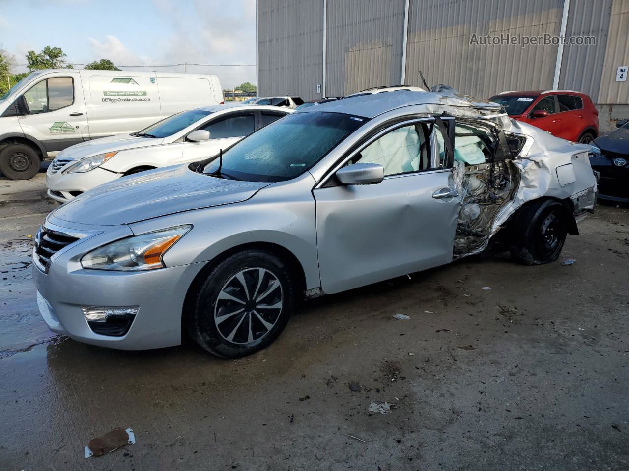 2015 Nissan Altima 2.5 Silver vin: 1N4AL3AP0FC470552