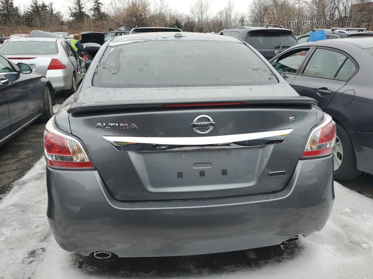 2015 Nissan Altima 2.5 Gray vin: 1N4AL3AP0FC471460