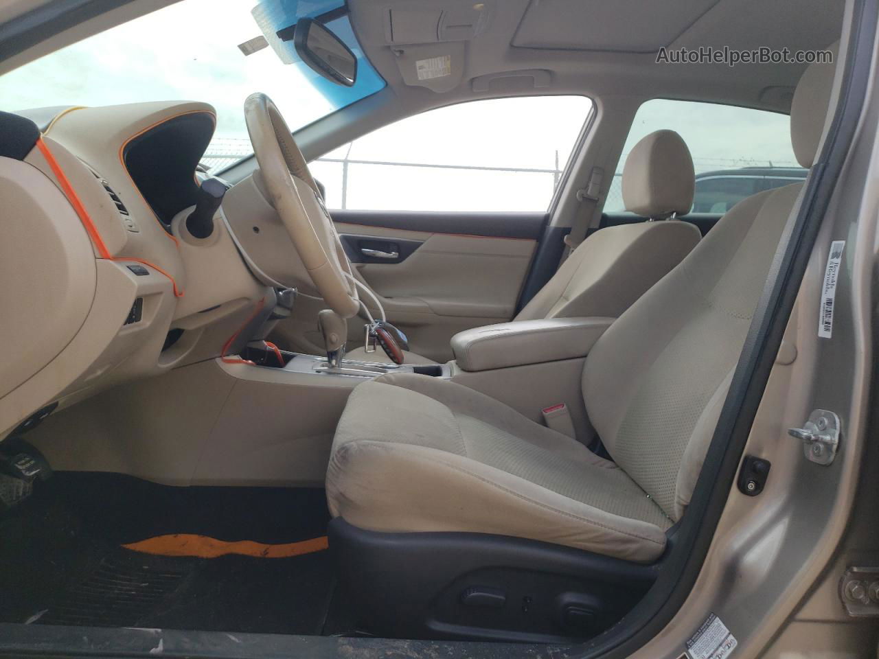 2015 Nissan Altima 2.5 Золотой vin: 1N4AL3AP0FC481843