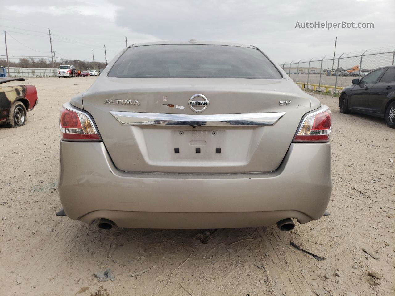 2015 Nissan Altima 2.5 Золотой vin: 1N4AL3AP0FC481843