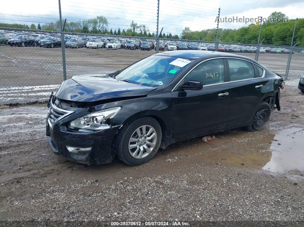 2015 Nissan Altima 2.5 S Black vin: 1N4AL3AP0FC484404