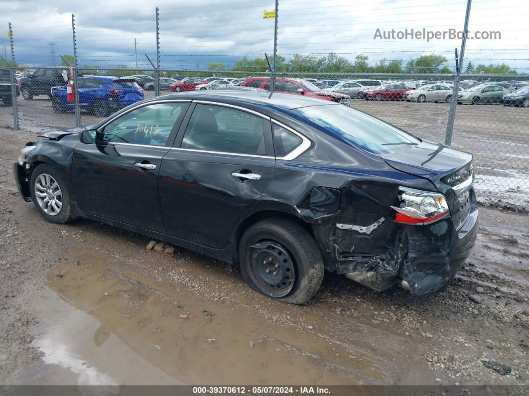 2015 Nissan Altima 2.5 S Black vin: 1N4AL3AP0FC484404