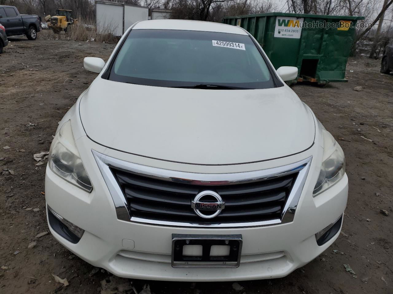 2015 Nissan Altima 2.5 White vin: 1N4AL3AP0FC578329