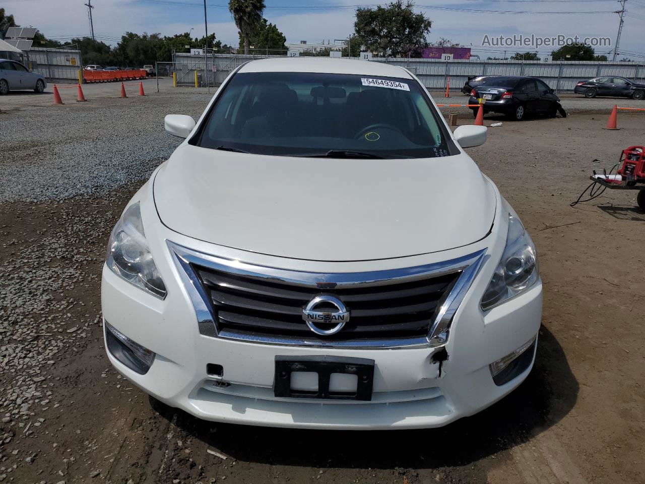 2015 Nissan Altima 2.5 White vin: 1N4AL3AP0FC591257