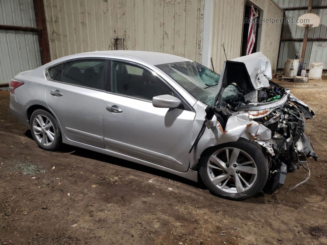 2015 Nissan Altima 2.5 Silver vin: 1N4AL3AP0FC594160