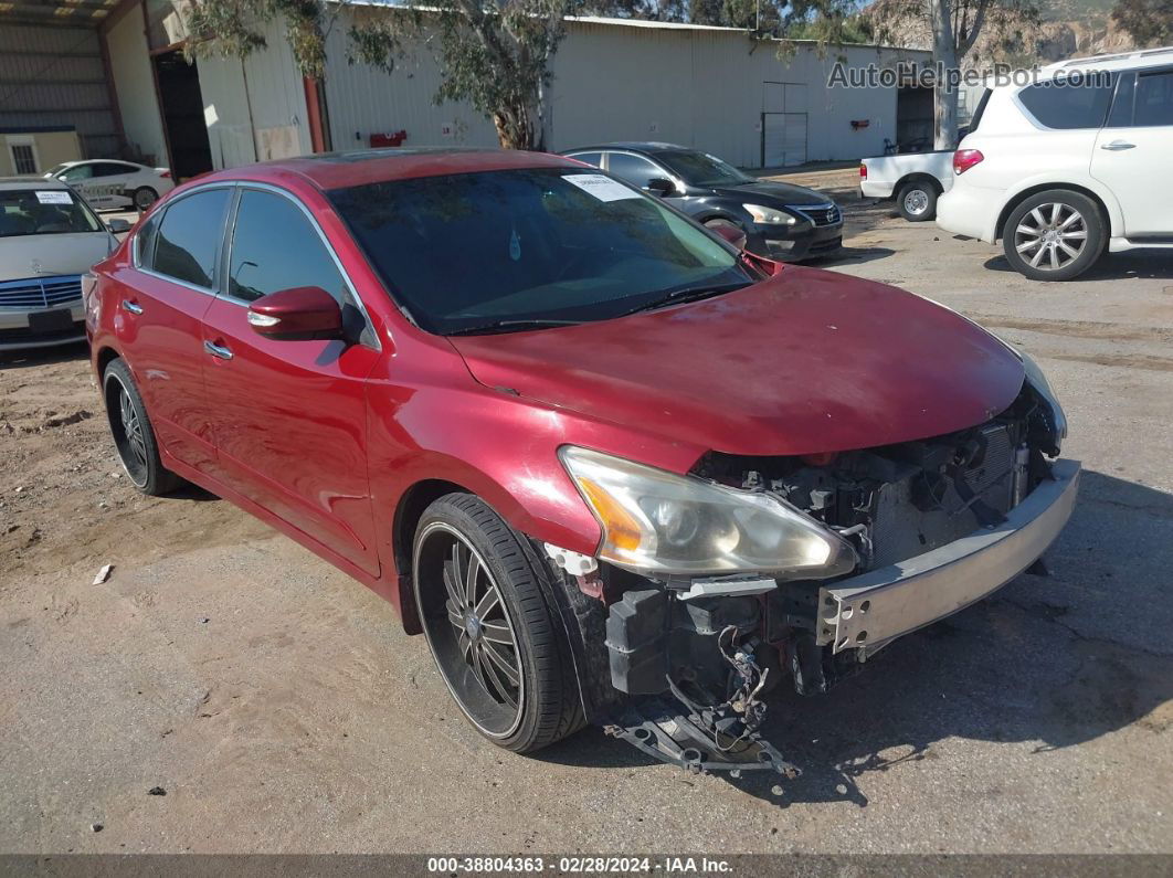 2015 Nissan Altima 2.5 Sl Red vin: 1N4AL3AP0FN303516