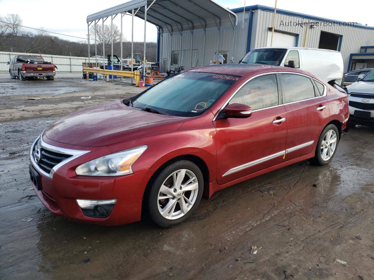 2015 Nissan Altima 2.5 Maroon vin: 1N4AL3AP0FN343904