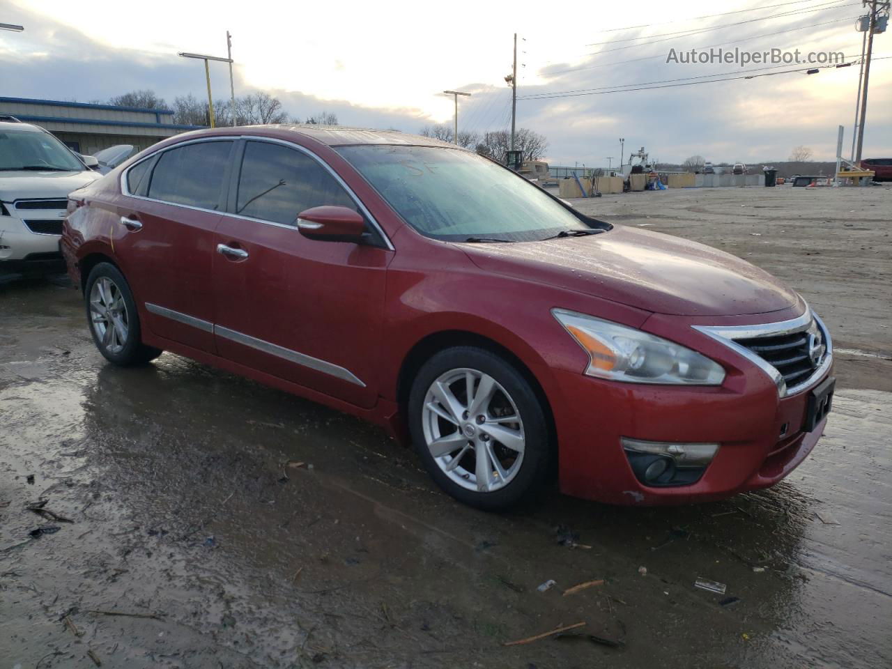 2015 Nissan Altima 2.5 Темно-бордовый vin: 1N4AL3AP0FN343904