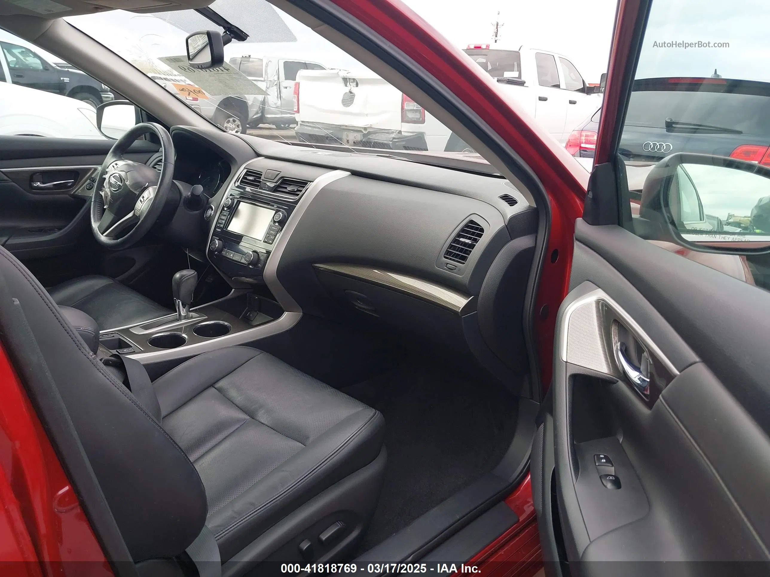 2015 Nissan Altima 2.5 Sl Burgundy vin: 1N4AL3AP0FN361562