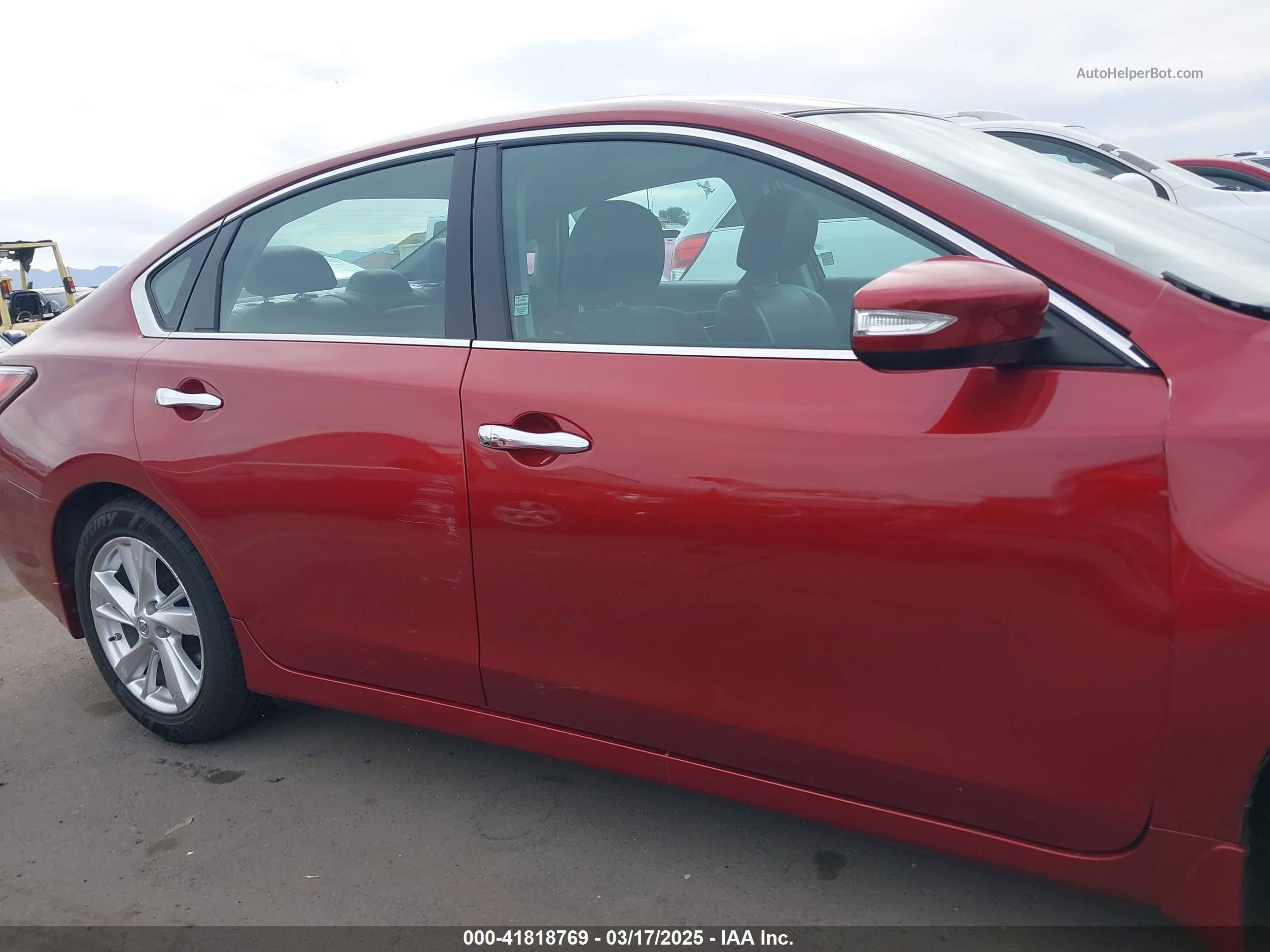2015 Nissan Altima 2.5 Sl Burgundy vin: 1N4AL3AP0FN361562
