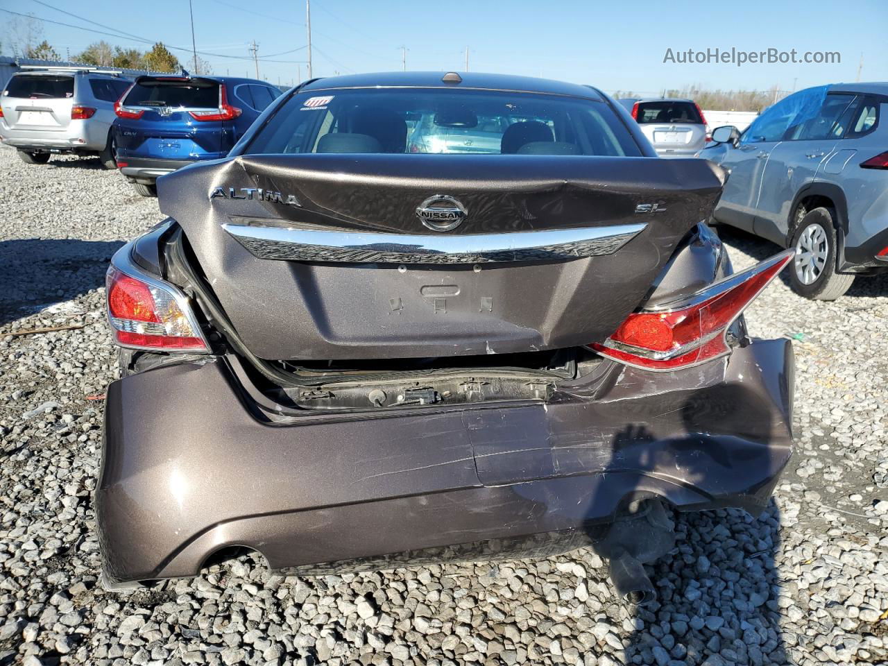 2015 Nissan Altima 2.5 Brown vin: 1N4AL3AP0FN363764