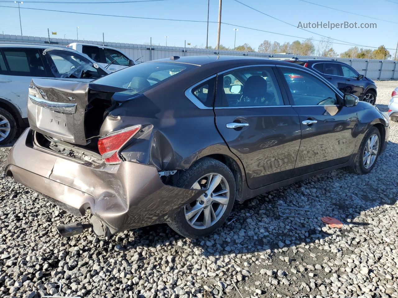 2015 Nissan Altima 2.5 Brown vin: 1N4AL3AP0FN363764