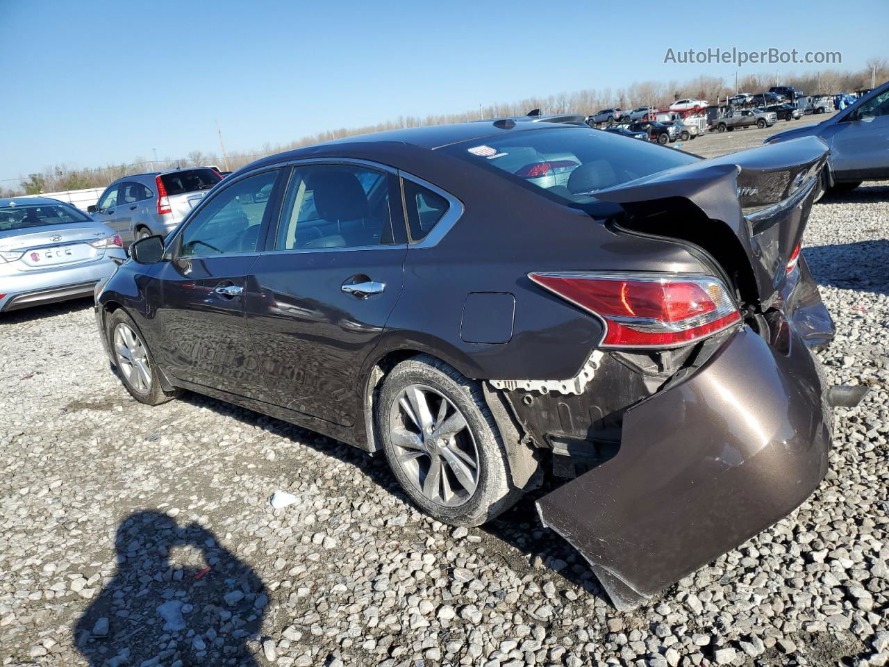 2015 Nissan Altima 2.5 Brown vin: 1N4AL3AP0FN363764