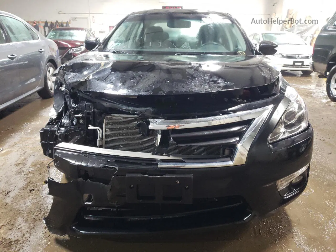 2015 Nissan Altima 2.5 Черный vin: 1N4AL3AP0FN878098