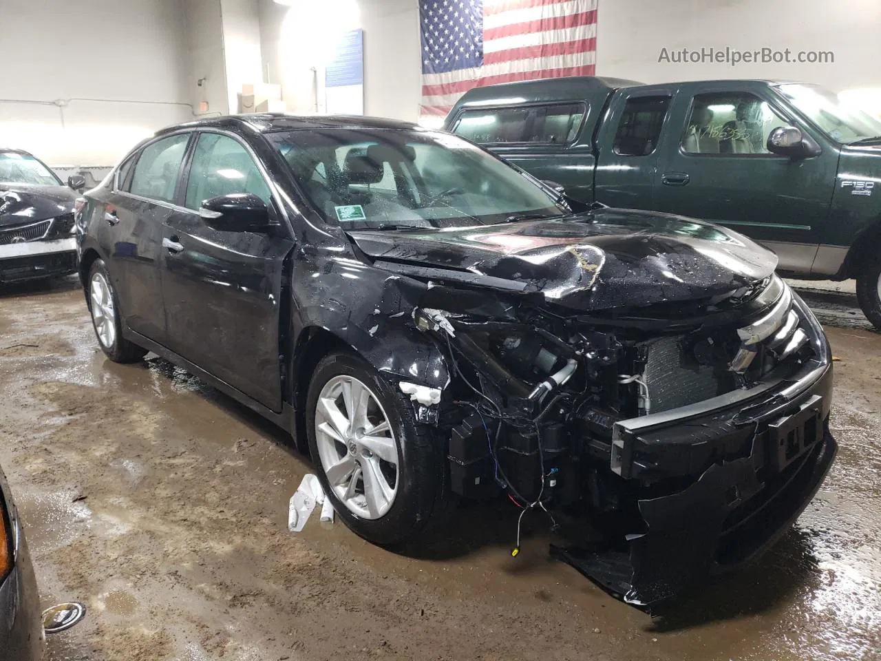 2015 Nissan Altima 2.5 Черный vin: 1N4AL3AP0FN878098