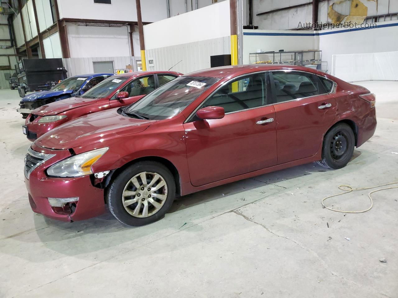 2015 Nissan Altima 2.5 Красный vin: 1N4AL3AP0FN889134