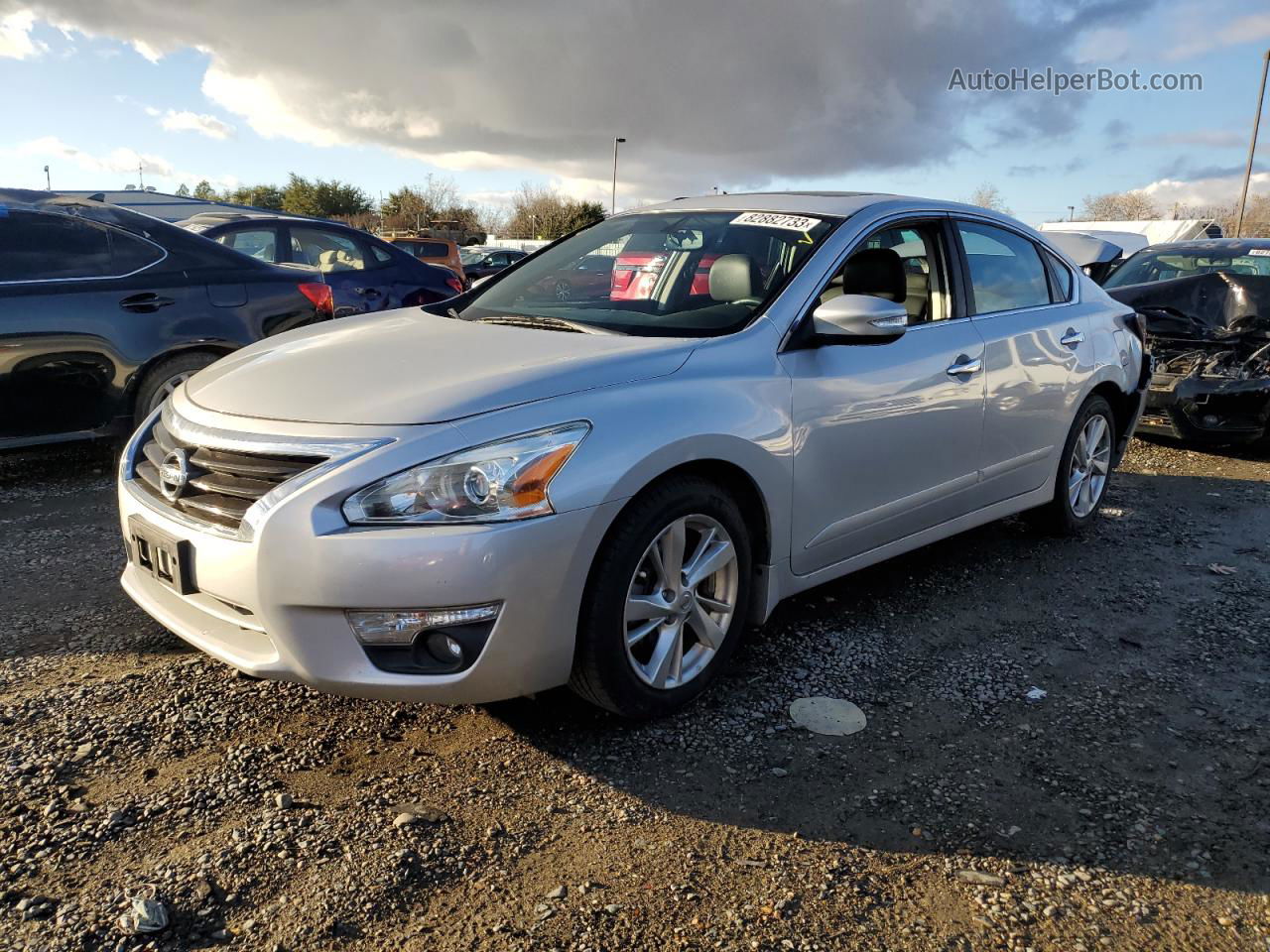 2015 Nissan Altima 2.5 Silver vin: 1N4AL3AP0FN921533