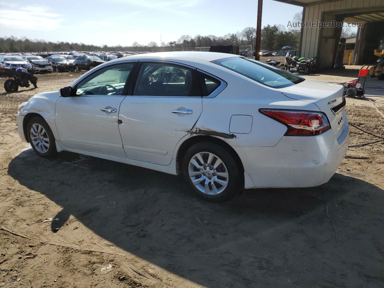 2015 Nissan Altima 2.5 White vin: 1N4AL3AP0FN922066