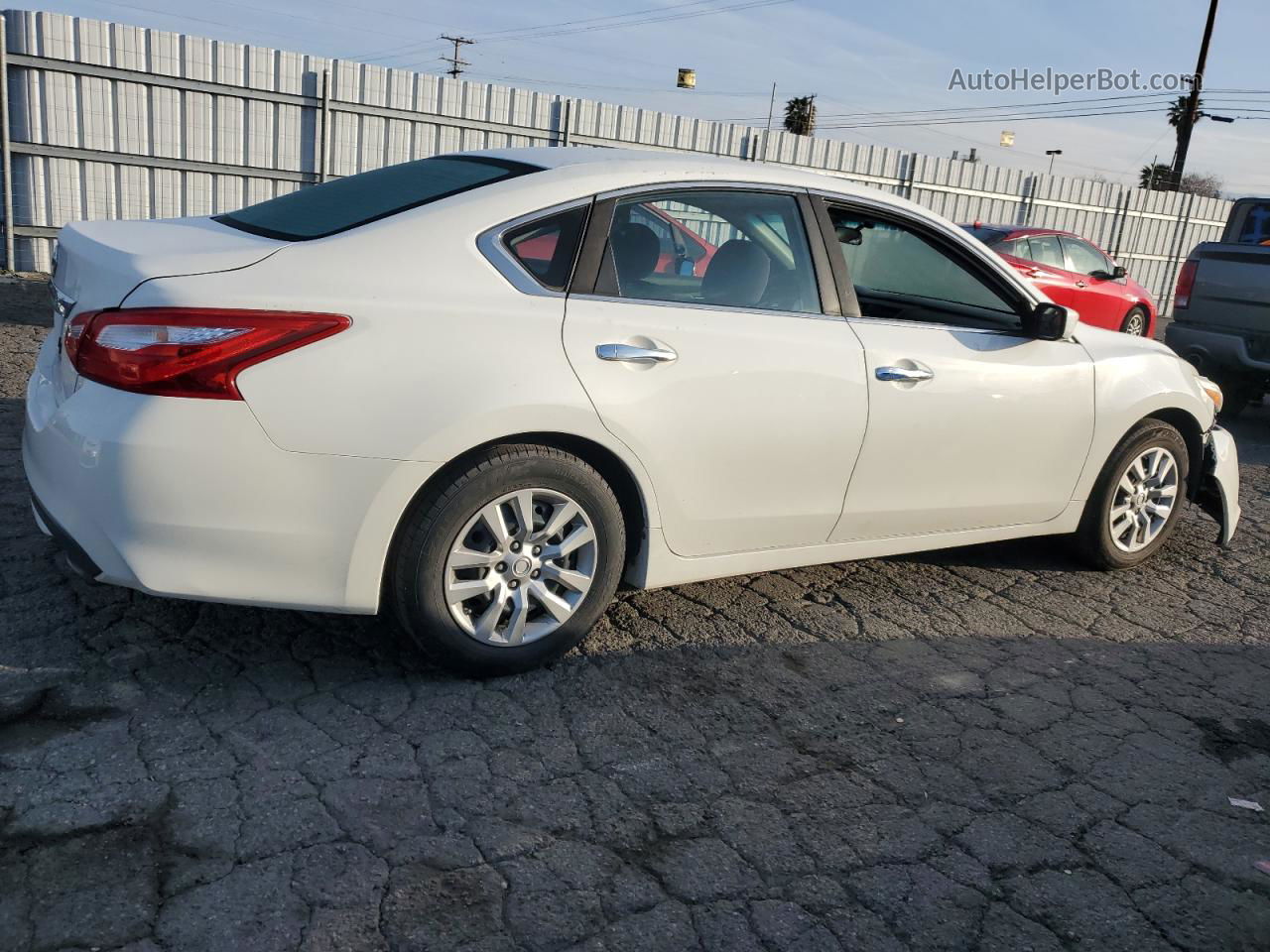 2016 Nissan Altima 2.5 White vin: 1N4AL3AP0GC109775