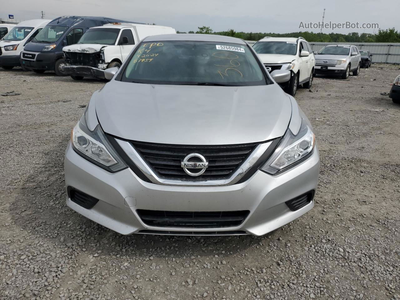 2016 Nissan Altima 2.5 Silver vin: 1N4AL3AP0GC142615