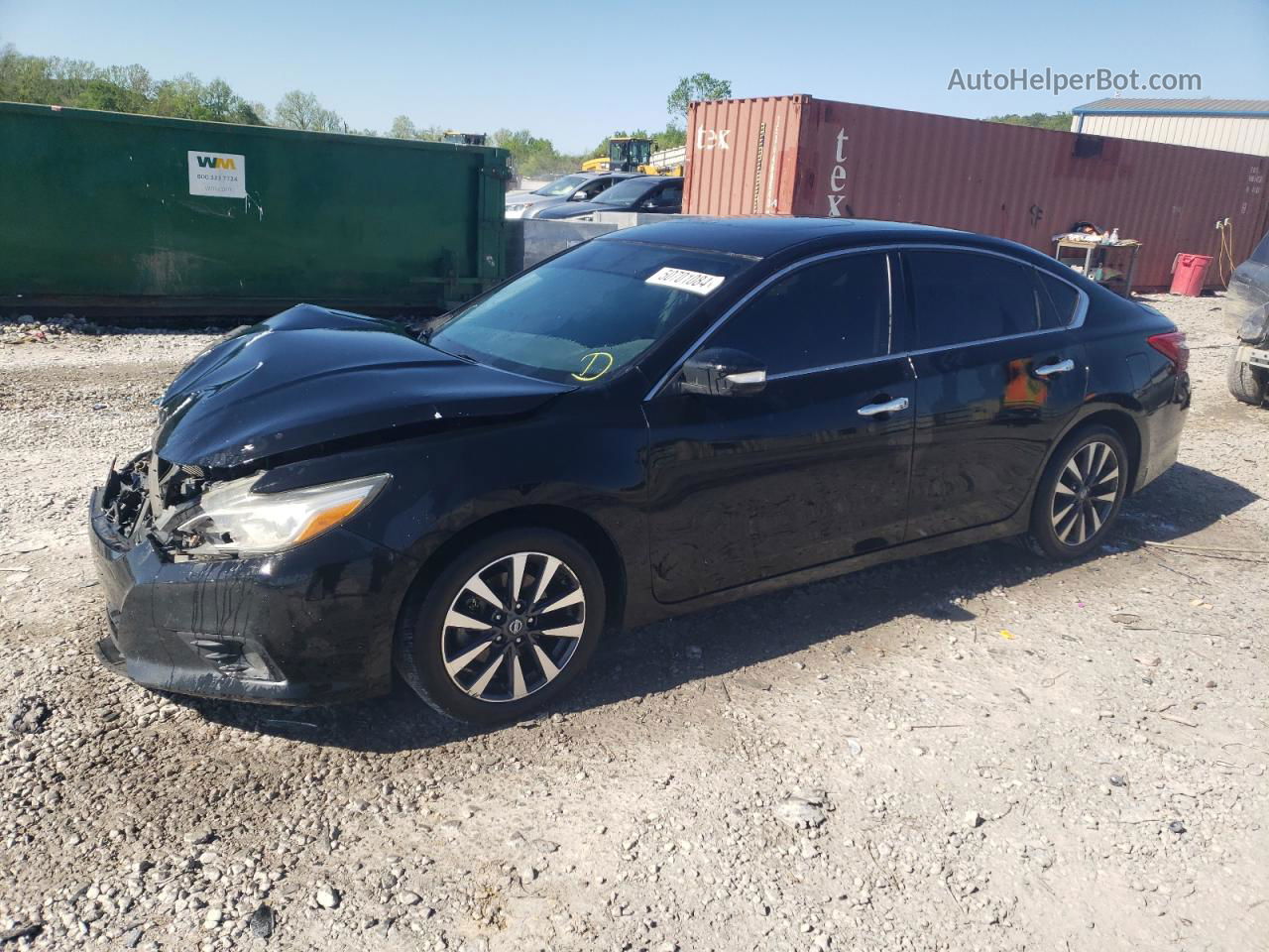 2016 Nissan Altima 2.5 Черный vin: 1N4AL3AP0GC153789