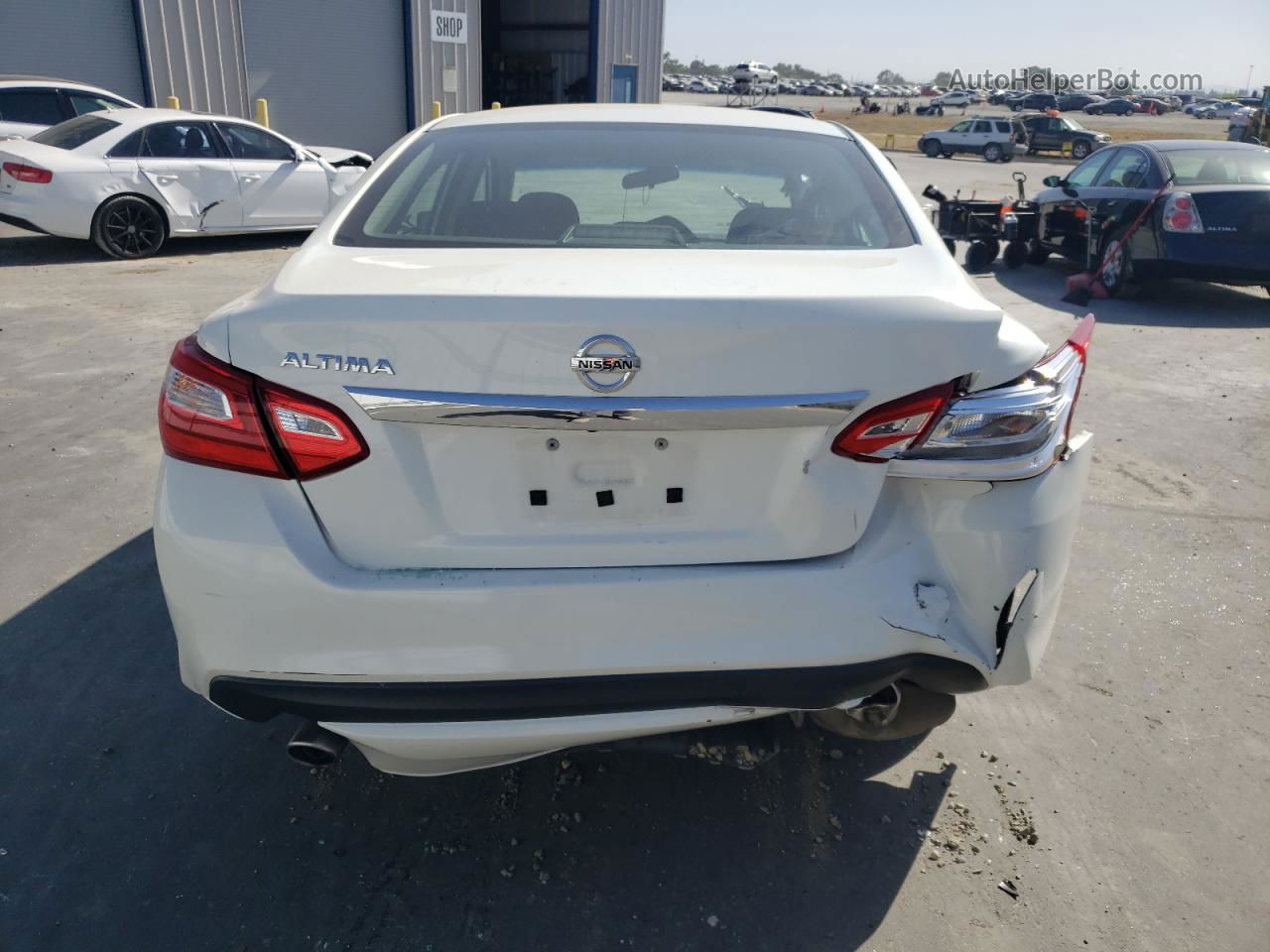 2016 Nissan Altima 2.5 White vin: 1N4AL3AP0GC174142