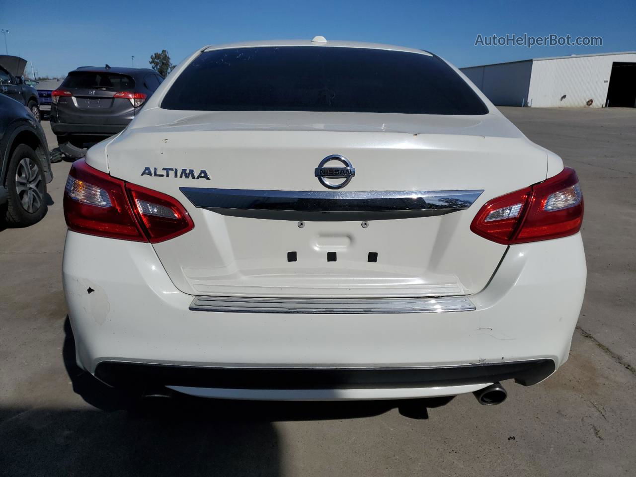 2016 Nissan Altima 2.5 White vin: 1N4AL3AP0GC187215