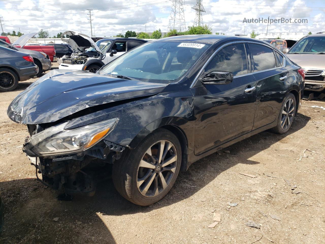 2016 Nissan Altima 2.5 Black vin: 1N4AL3AP0GC192544