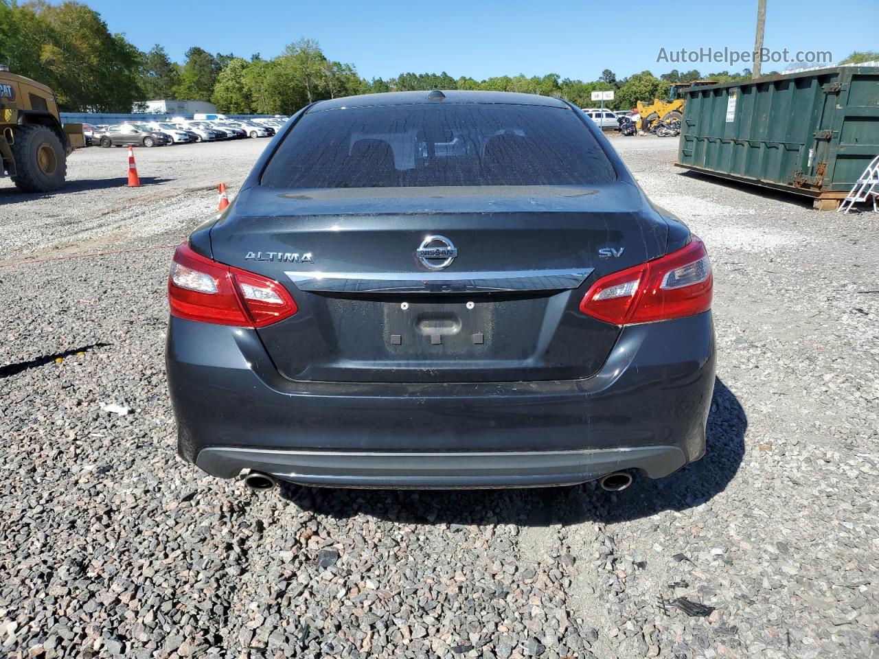 2016 Nissan Altima 2.5 Угольный vin: 1N4AL3AP0GC231794