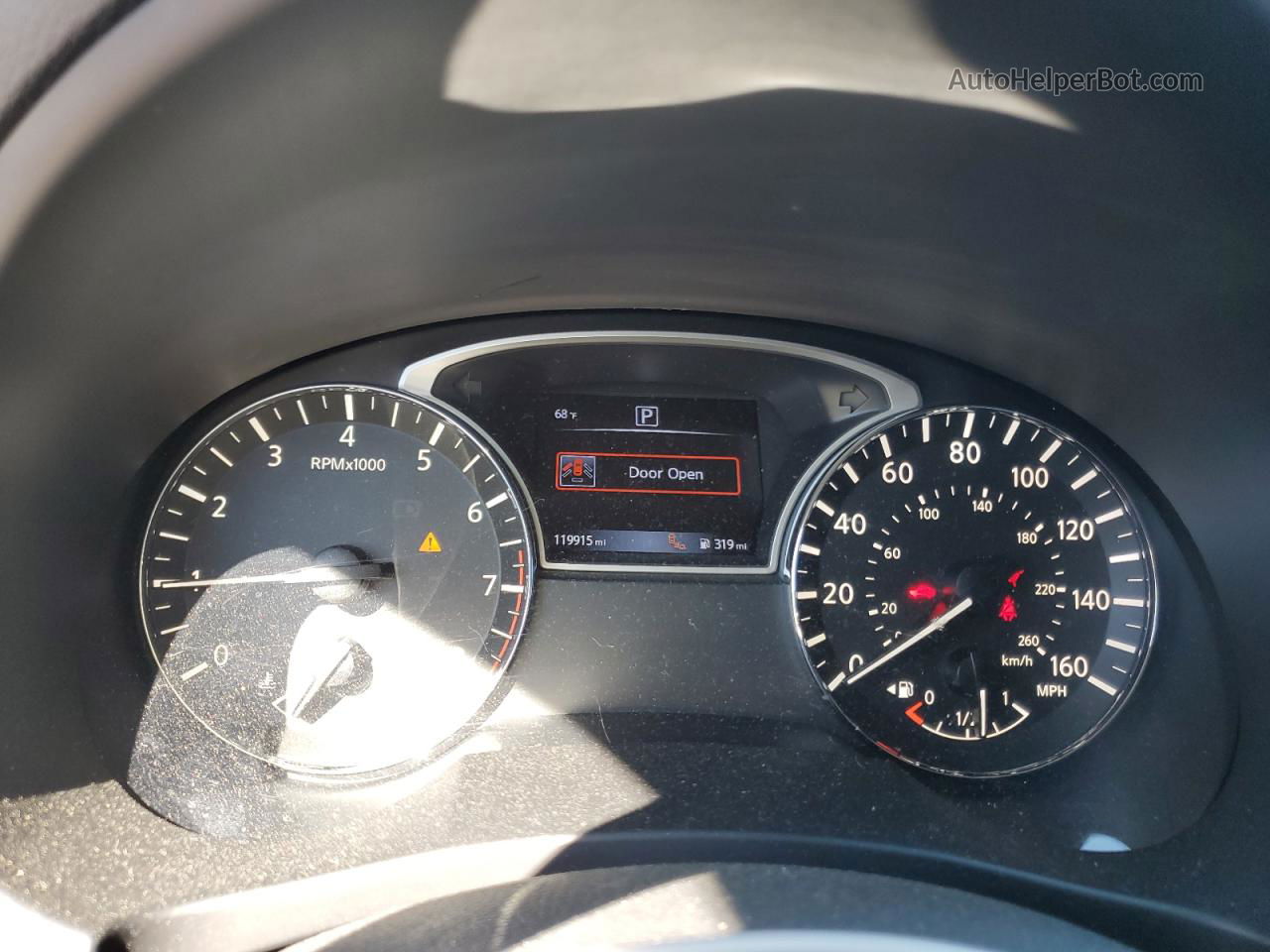 2016 Nissan Altima 2.5 Угольный vin: 1N4AL3AP0GC231794