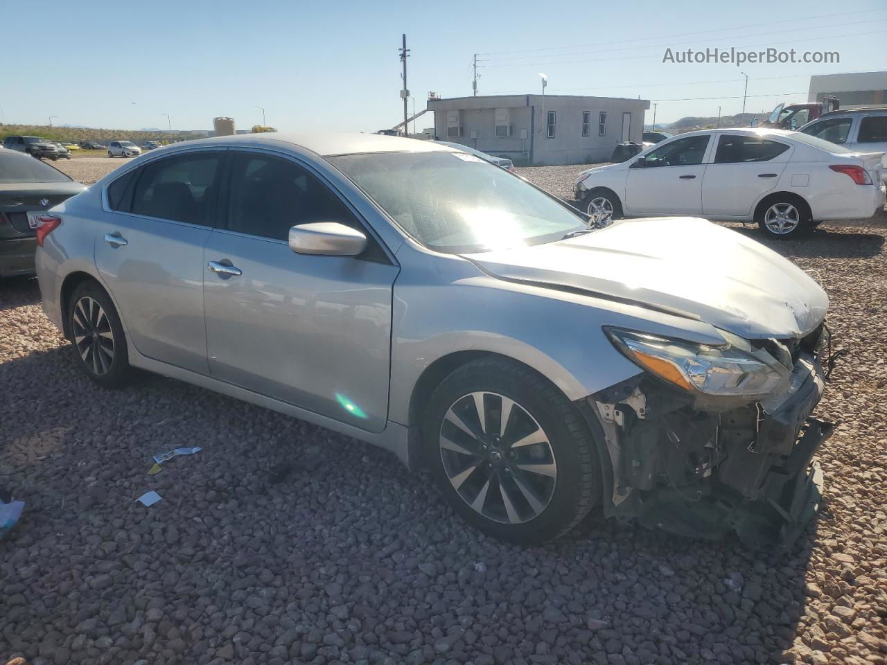 2016 Nissan Altima 2.5 Silver vin: 1N4AL3AP0GC235828