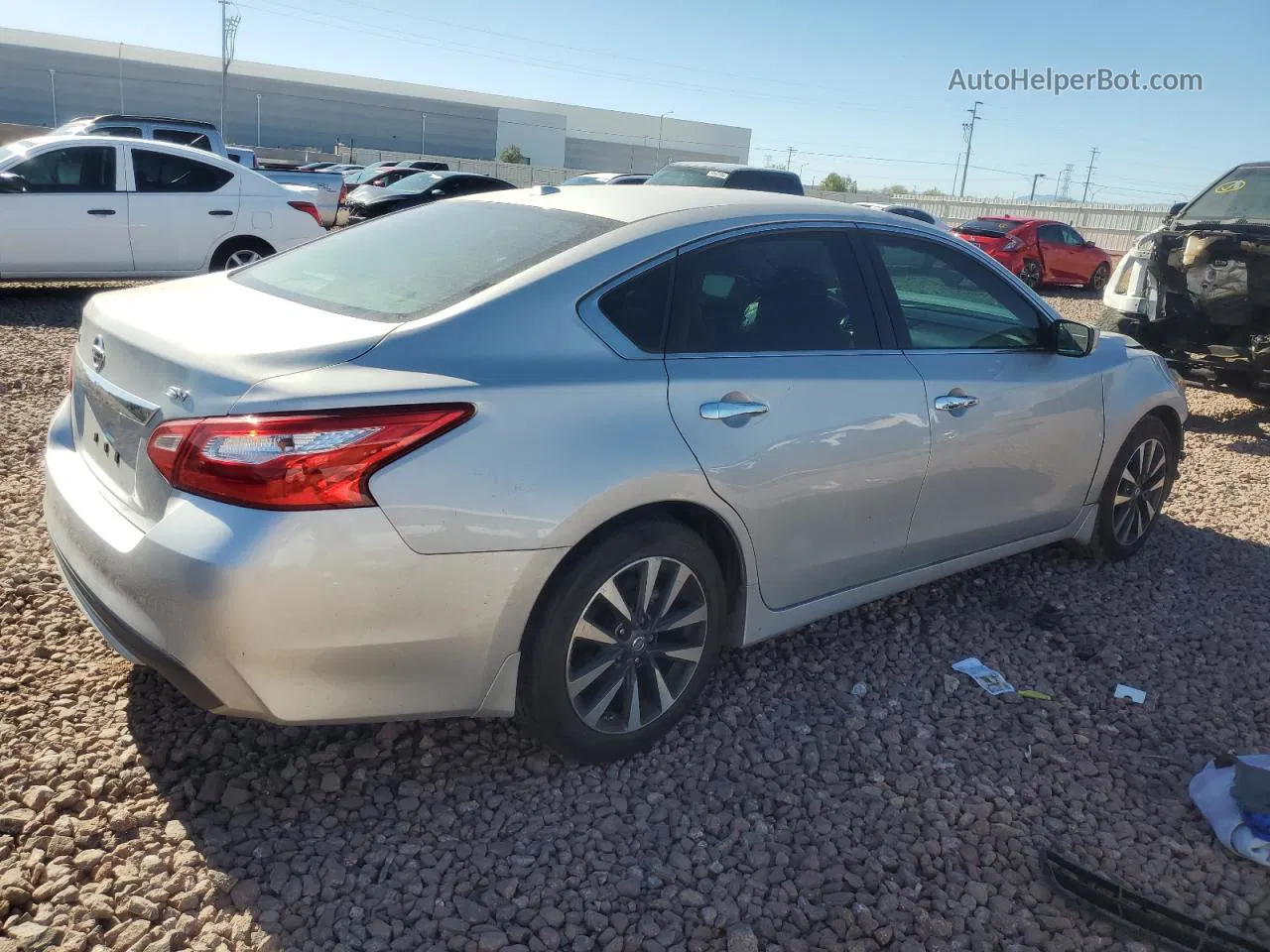 2016 Nissan Altima 2.5 Silver vin: 1N4AL3AP0GC235828