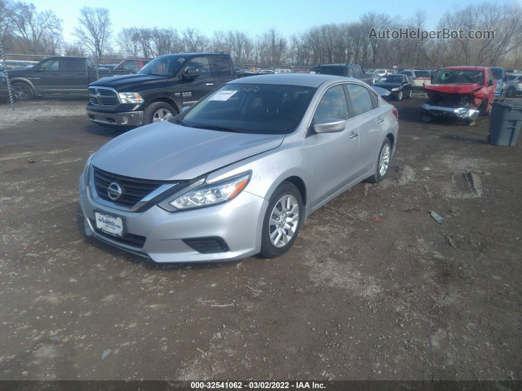 2016 Nissan Altima 2.5 S Серебряный vin: 1N4AL3AP0GC238986