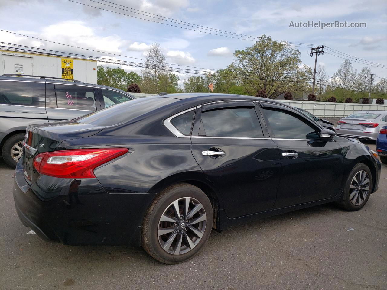 2016 Nissan Altima 2.5 Черный vin: 1N4AL3AP0GC252693