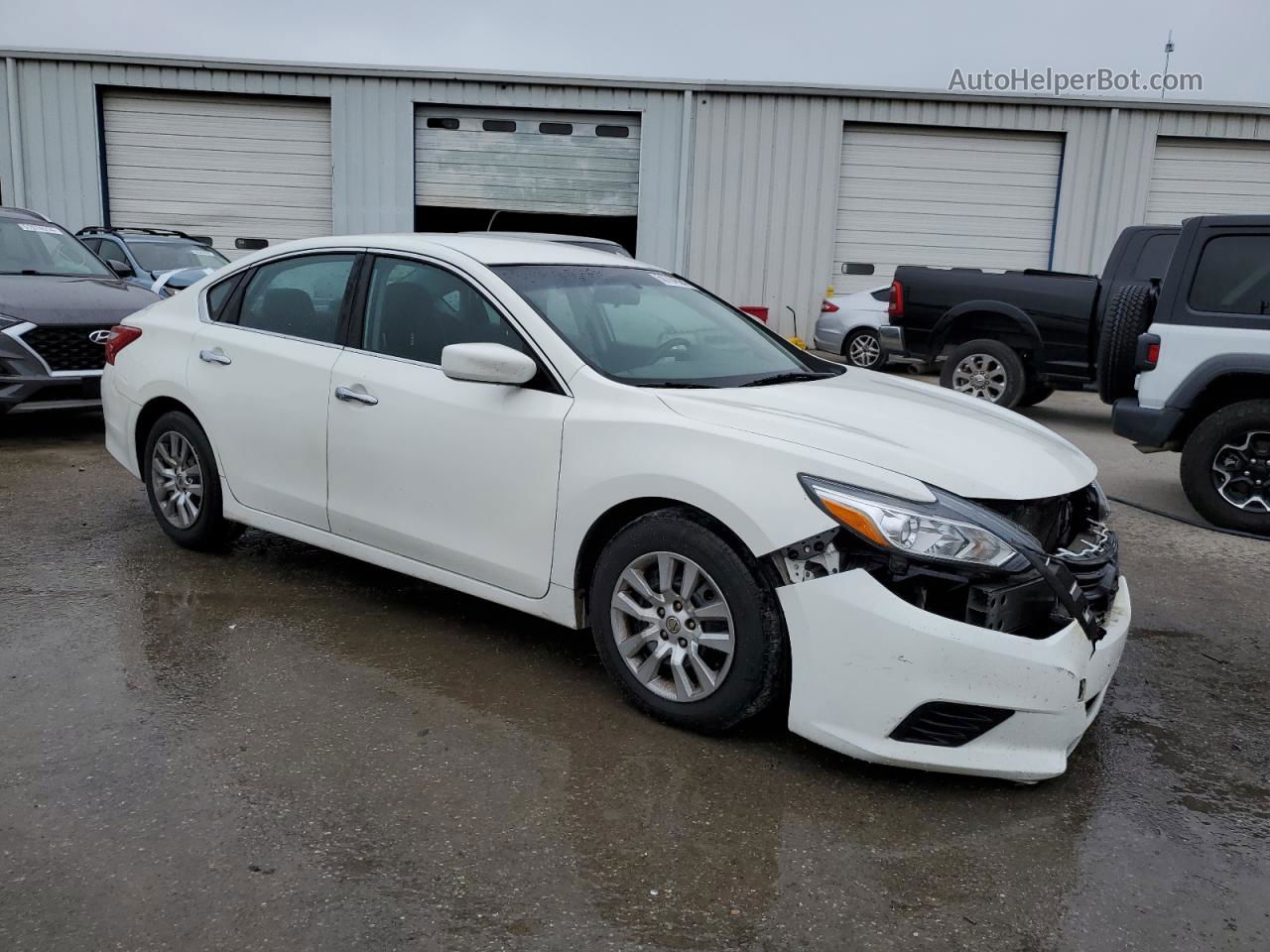 2016 Nissan Altima 2.5 White vin: 1N4AL3AP0GC255903