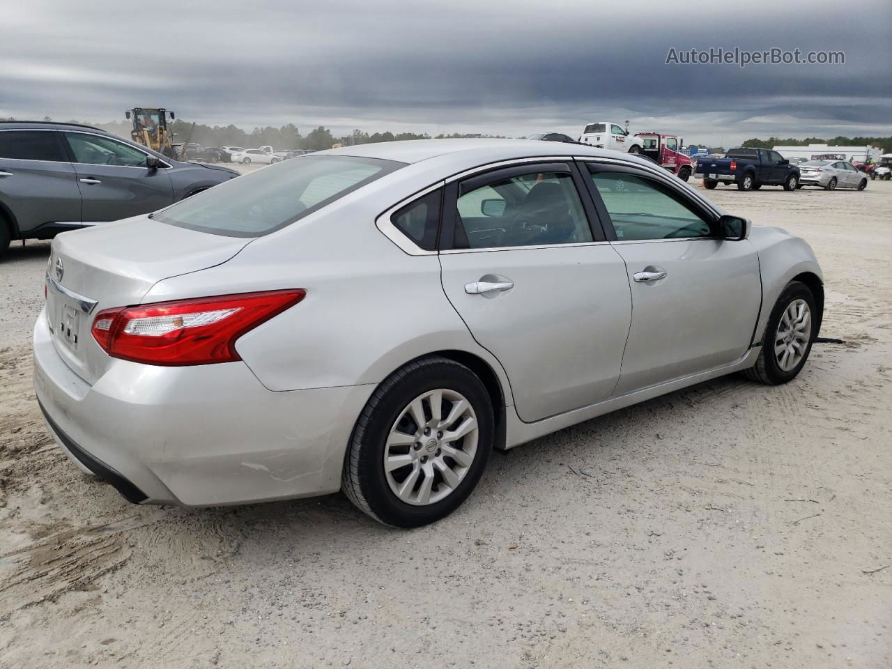 2016 Nissan Altima 2.5 Silver vin: 1N4AL3AP0GN306496