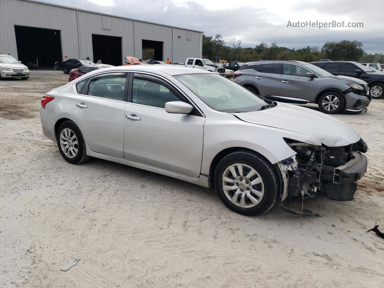 2016 Nissan Altima 2.5 Silver vin: 1N4AL3AP0GN306496