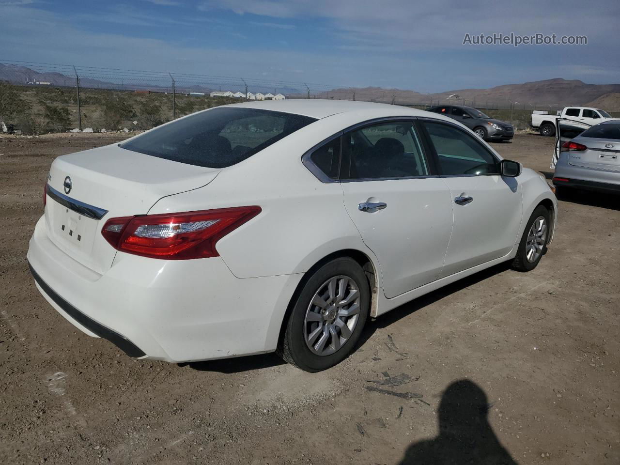 2016 Nissan Altima 2.5 White vin: 1N4AL3AP0GN314906