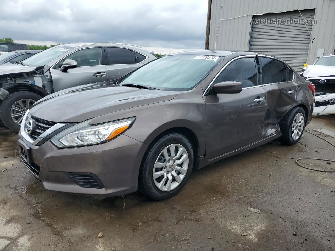 2016 Nissan Altima 2.5 Brown vin: 1N4AL3AP0GN376998