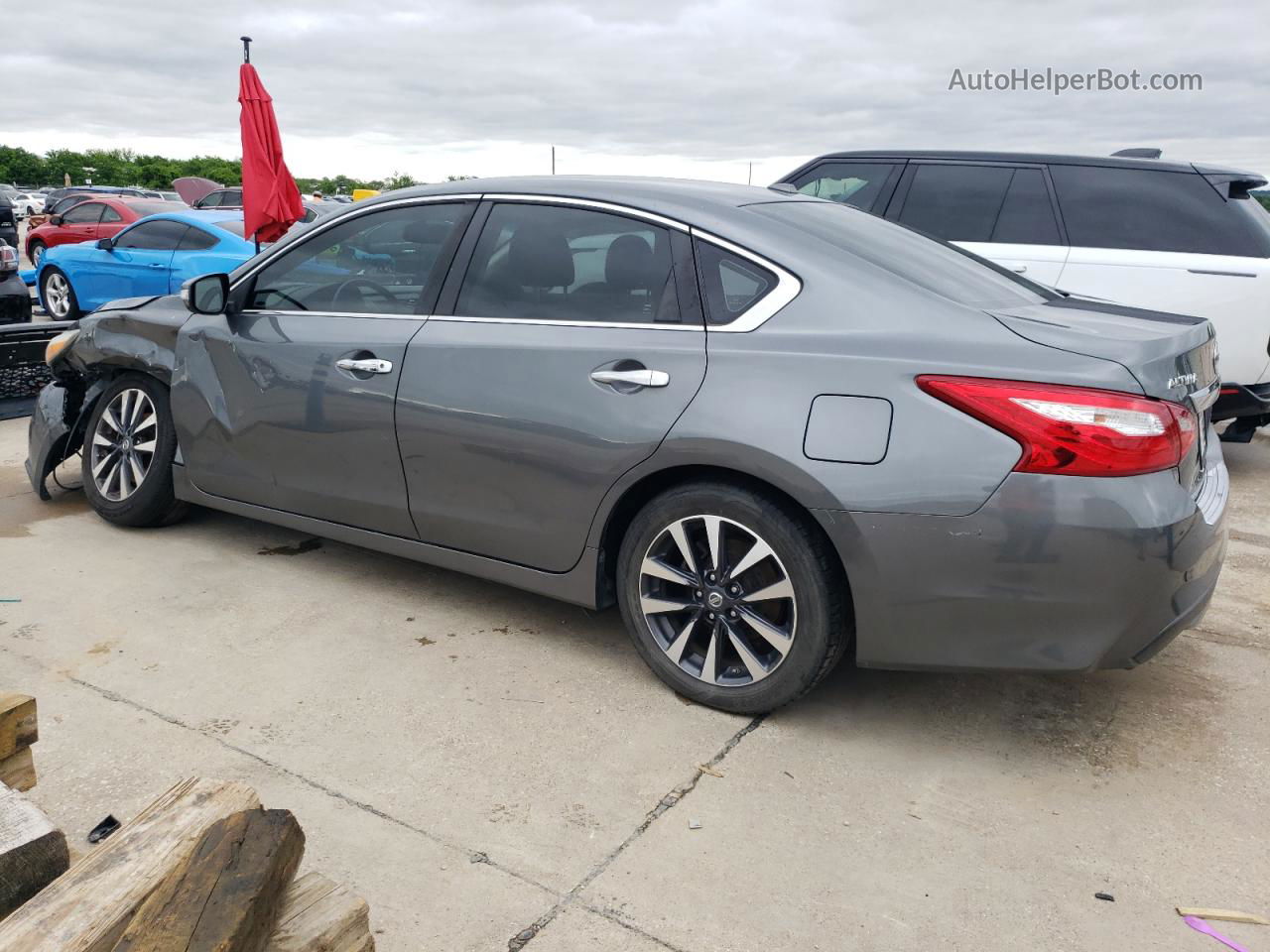 2017 Nissan Altima 2.5 Серый vin: 1N4AL3AP0HC124018