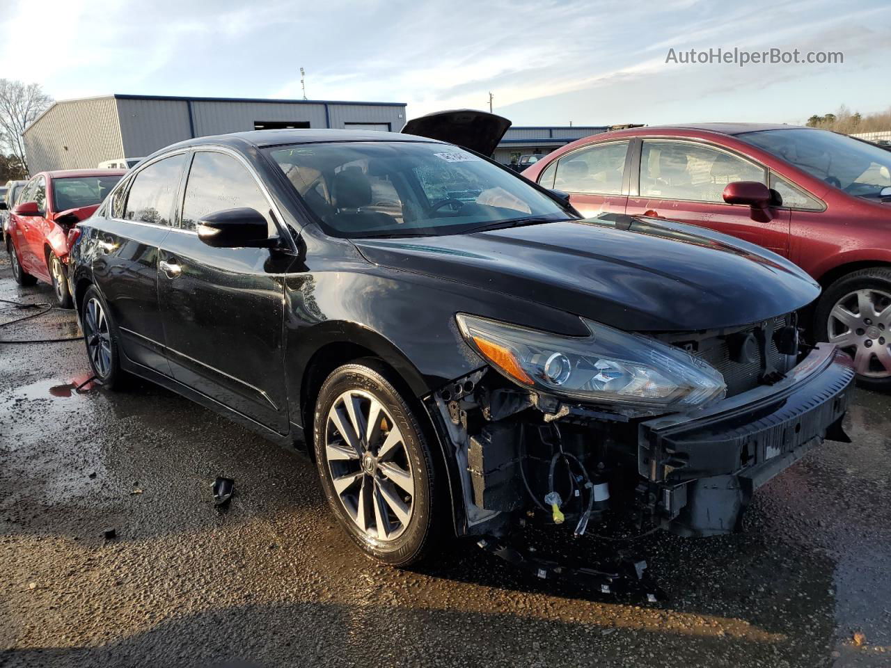 2017 Nissan Altima 2.5 Black vin: 1N4AL3AP0HC148626