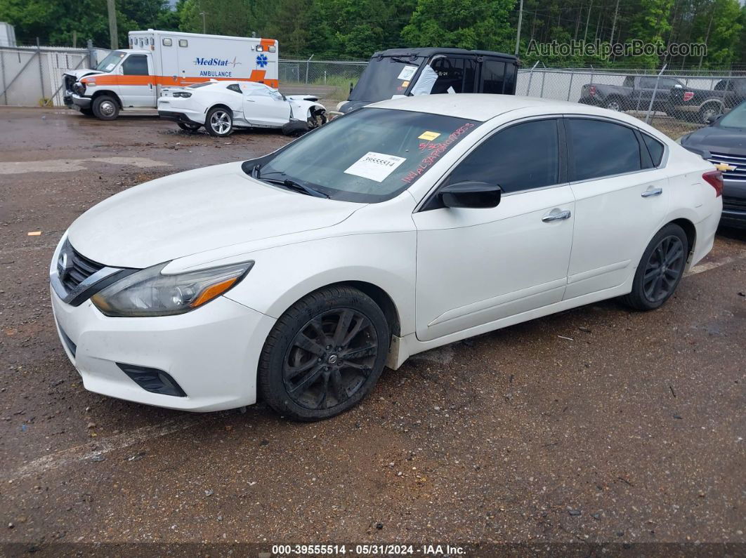 2017 Nissan Altima 2.5 Sr White vin: 1N4AL3AP0HC170853