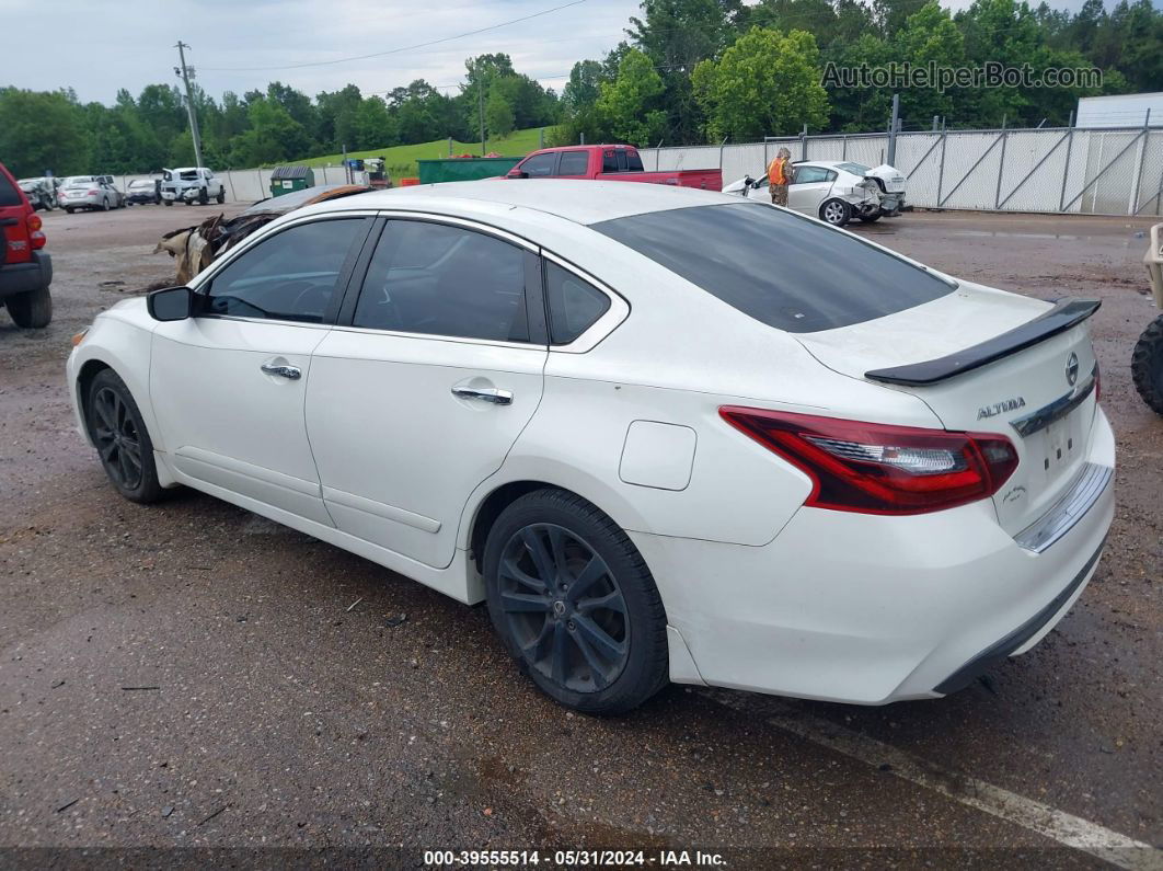 2017 Nissan Altima 2.5 Sr White vin: 1N4AL3AP0HC170853