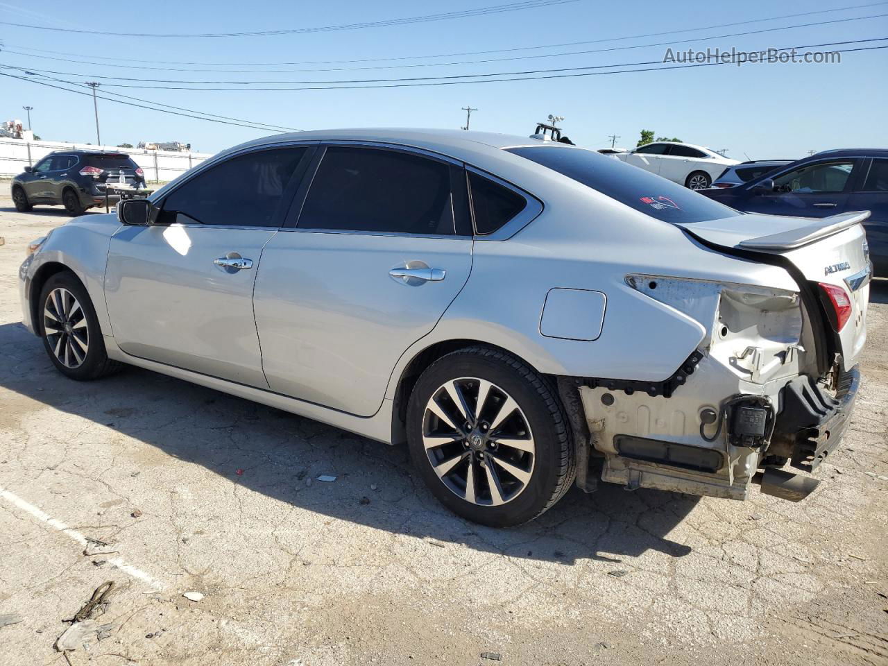 2017 Nissan Altima 2.5 Silver vin: 1N4AL3AP0HC195753